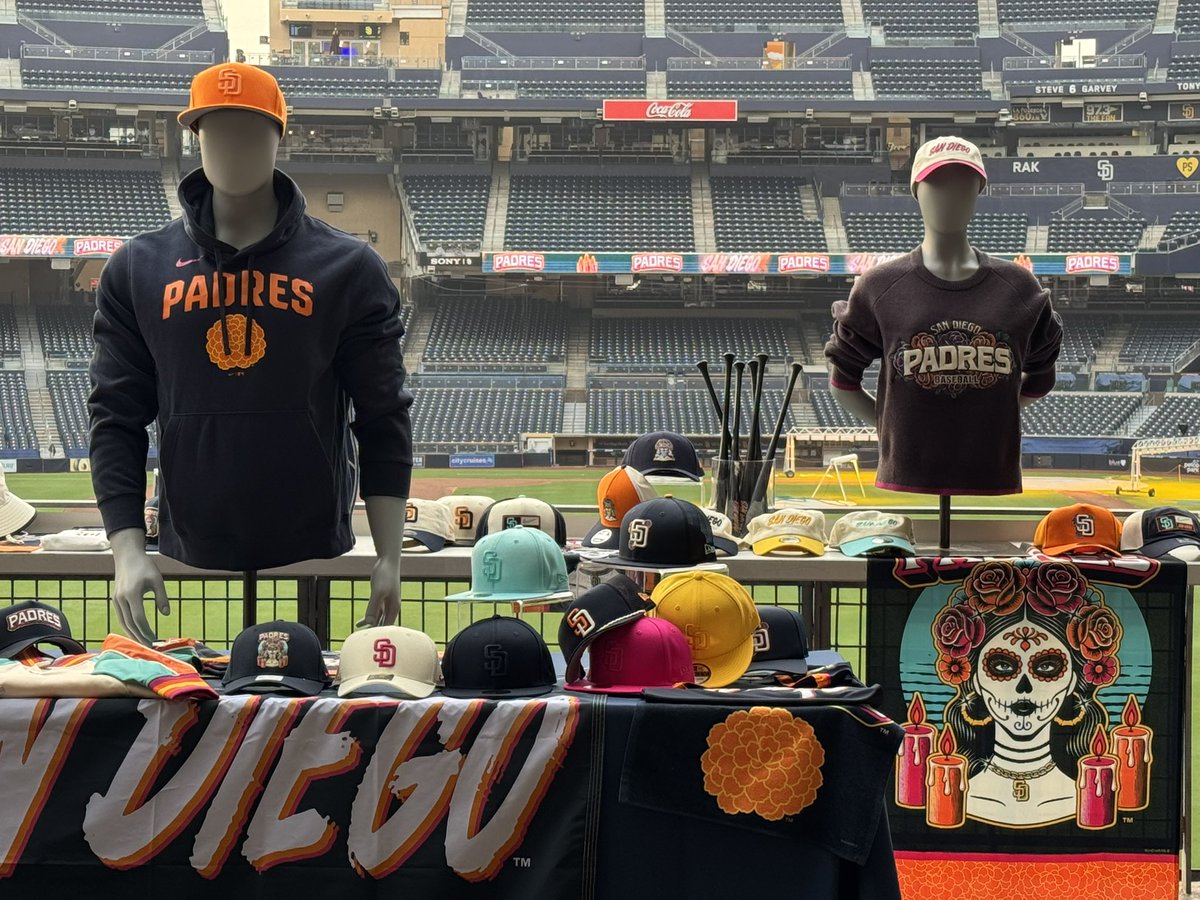 JulianDelGaudio's tweet image. A look at some of the new items at the #Padres store for City Connect 2.0

#ForTheFaithful