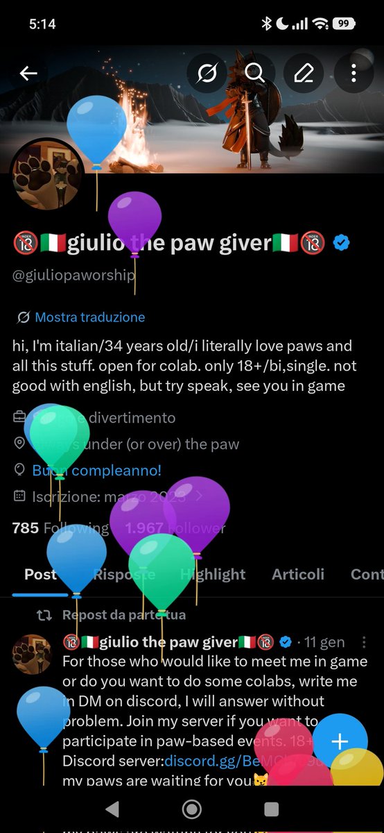 🔞🇮🇹giulio the paw giver🇮🇹🔞 tweet media