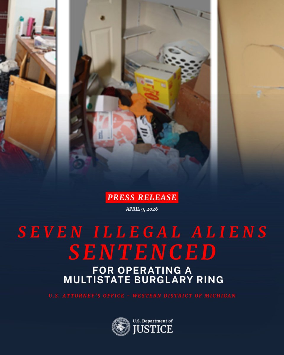 U.S. Department of Justice tweet media