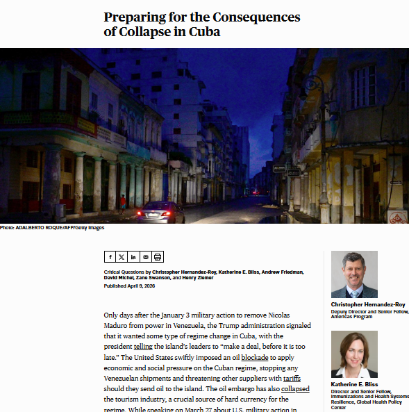 CSIS Americas tweet media