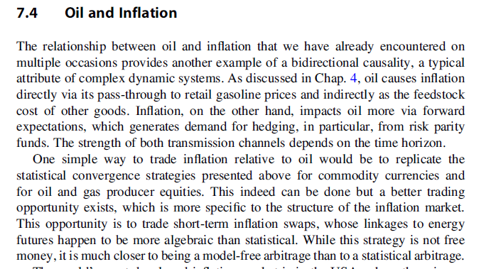 IliaBouchouev's tweet image. For tomorrow's inflation print, OTC dealer/dealer "fixings" market is printing around 3.3%, a bit lower than surveys. Usually, it's the best forecast. CPI should peak just above 4% in May and start declining after. It's tradable (see 7.4 in the book).
#oott #inflation #cpi