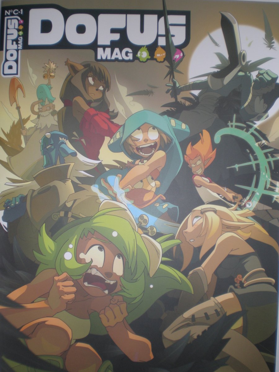 J'en profite pour dire que je suis à la recherche du numéro C-1 pour compléter ma collection. 

Il s'agit d'un numéro hors-série distribué lors de l'Ankama Convention n°2 (à la japan expo de 2008 !)