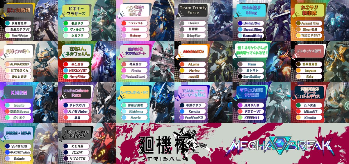 茨機カイキ🪭⚙️4/11メカブレ大会開催 tweet media
