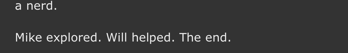 This is so poetic