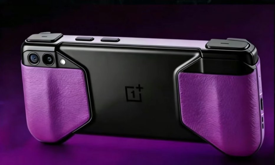 adithya9323's tweet image. 🎮 OnePlus is making a HANDHELD gaming console.
But NOT PC-based – it's for MOBILE games (BGMI, COD, etc.).
MediaTek Dimensity 9 series, triggers, leather grip, huge battery.
First official image leaked.
#OnePlusGaming