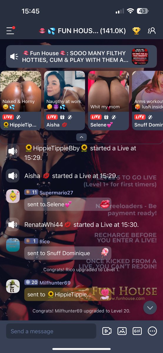 FunHouseCam's tweet photo. DON’T MISS OUT PLAYING WITH THESE HOTTIES HERE 👉https://t.co/WexSvAU0sn https://t.co/NPpYaCfOs7