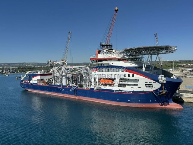 Shipguru's tweet image. #2025built #cablelayer #PRYSMIAN_MONNA_LISA #berthed at #portodiaugusta,  #sicily - 09.04.2026 - maltashipphotos.com - NO PHOTOS can be used or manipulated without our permission @Prysmian_ @worldshipsoc @ShipsInPics @Rich_Ships @ShippingMagnate @shippingdata @ShippingTV