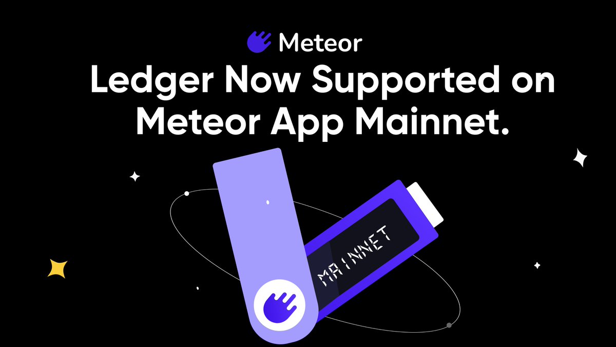 Meteor Wallet tweet media