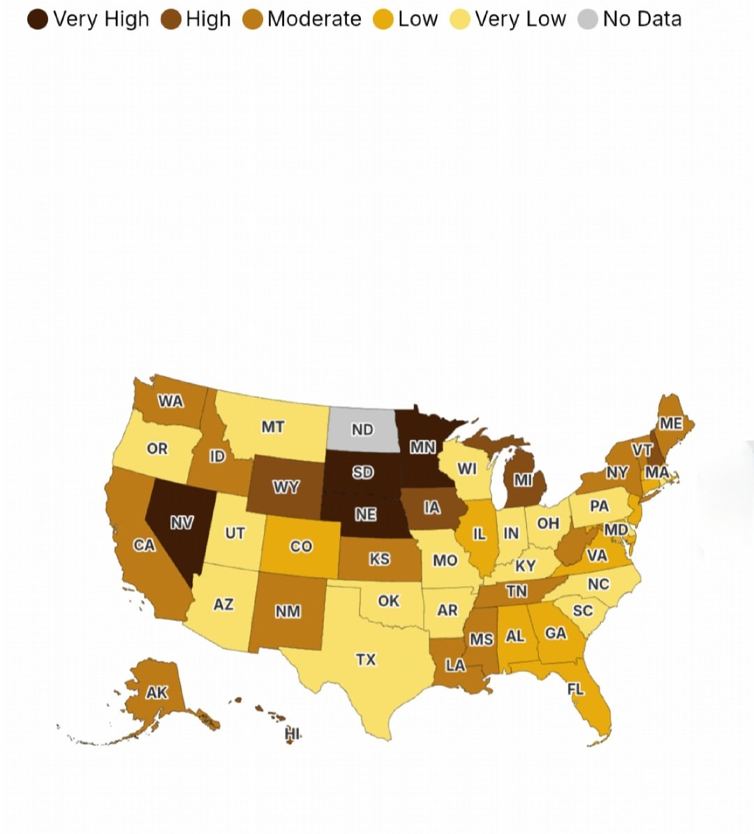 COVID19_disease's tweet photo. ⚠️ BREAKING: 

Dangerous respiratory virus sparks unprecedented response across the US... now alarming new map reveals exactly who is at risk

A dangerous winter virus is still spreading nationwide - despite typically peaking in winter and fading by the end of March. https://t.co/Xnfozm8YPj