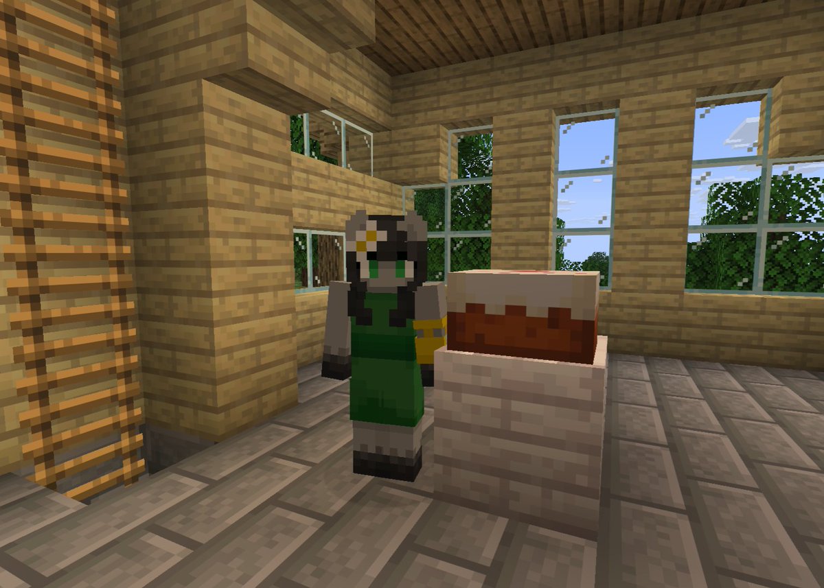 Erikaka86's tweet photo. Happy birthday to me!

Currently playing a lot of minecraft on a private server so here's two screenshots from there :3

(I really need to update my skin but soo lazy) https://t.co/NQZwX35Te9