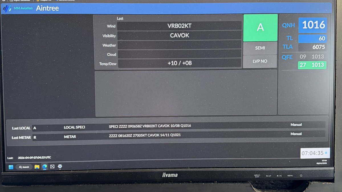 HASL_ATC's tweet photo. New ATIS/weather reporting system together with a Flight Information Display (FID) have been installed in the @_helipad mobile ATC unit. https://t.co/EPGaiEsPPJ