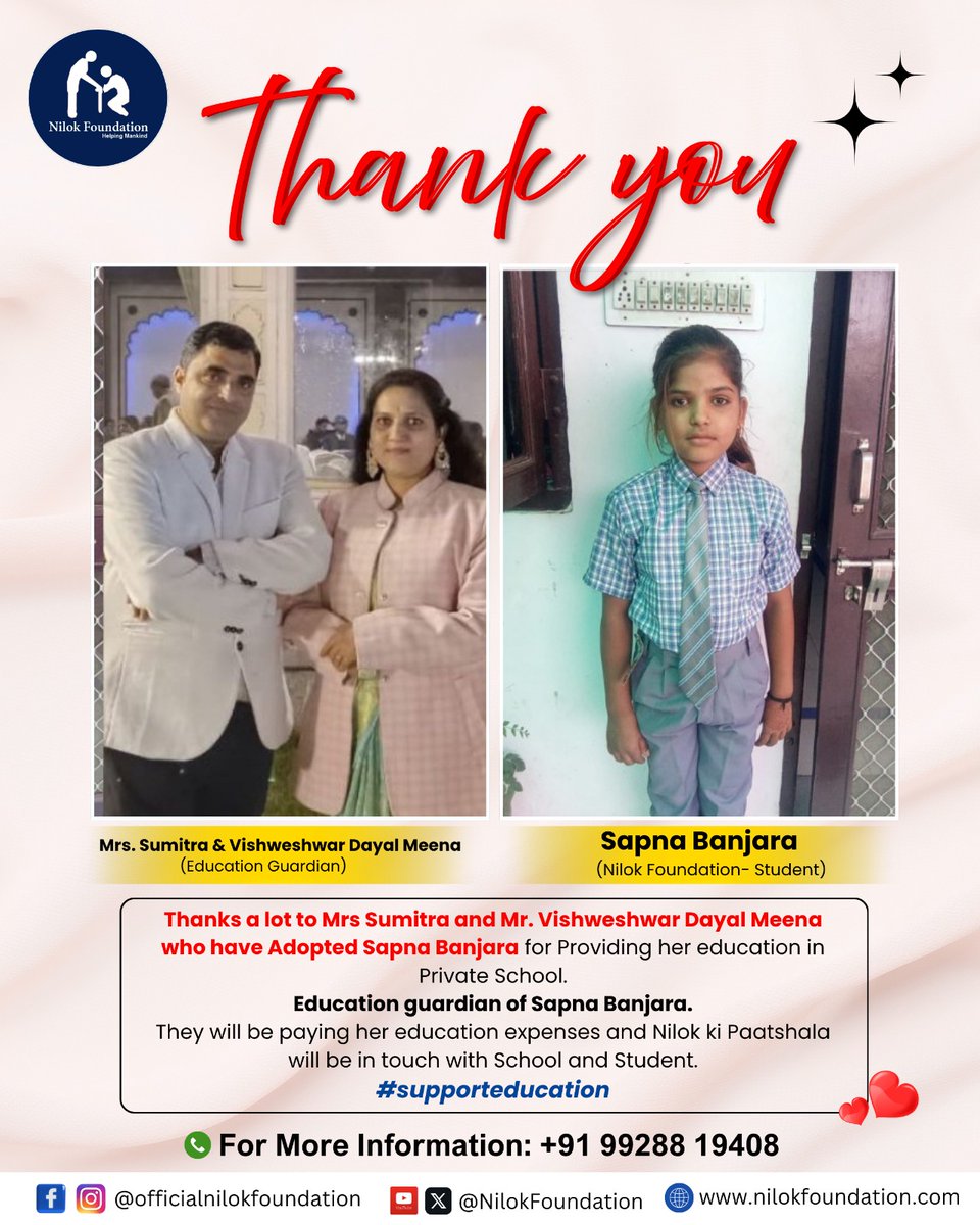 Nilok Foundation tweet media