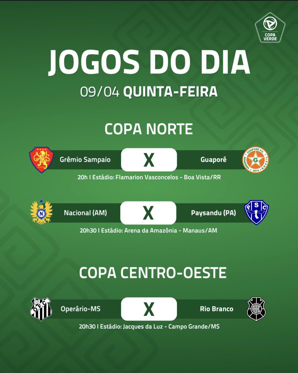 Copa Verde tweet media