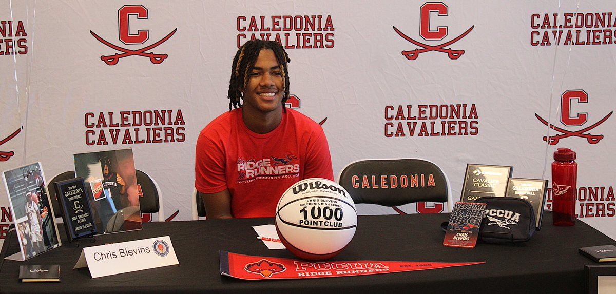 LCSD_MS's tweet photo. Caledonia High School boys basketball leader Chris Blevins will take his skills to Phillips Community College of the University of Arkansas. To read more, go to: https://t.co/sfjJebzthM and scroll down to Recent News. https://t.co/1Yyta3pUci