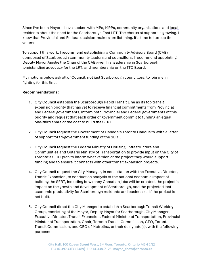 Mayor Olivia Chow 🇨🇦 tweet media