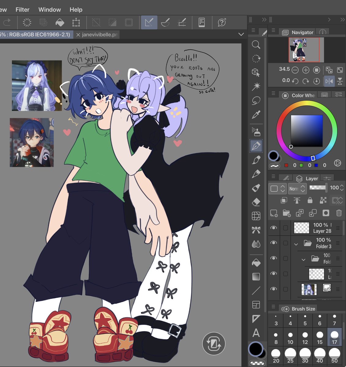 Salt / trying to finish art tweet media