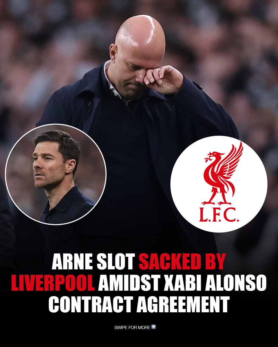 ticketsdotfun's tweet photo. 🚨 LIVERPOOL JUST SACKED ARNE SLOT 🚨 https://t.co/pRzAssTRPy