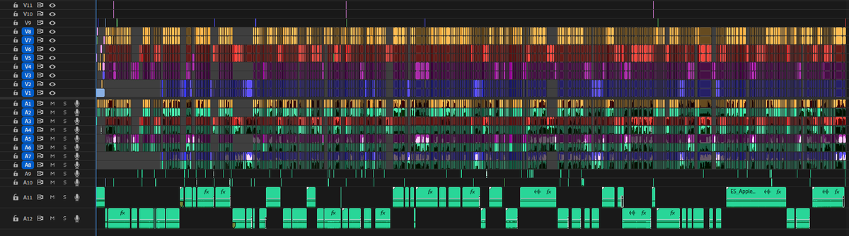 33baga's tweet photo. Just another day in the lab. 30-minute edit officially wrapped https://t.co/6ytERchM6F