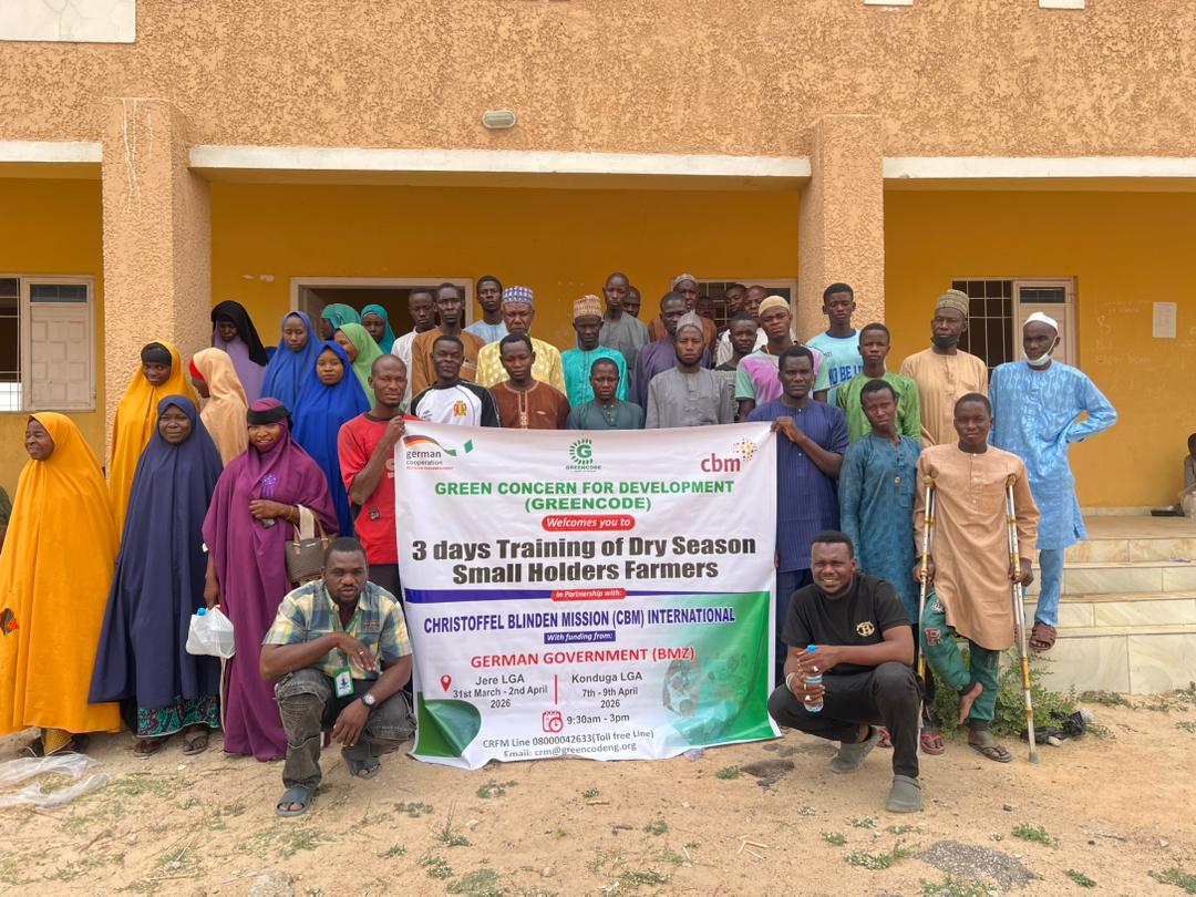 greencode12's tweet photo. we  successfully concluded a 3-day training on dry season farming for smallholder farmers, in partnership with CBM and supported by BMZ.
Empowering farmers with skills for resilience, productivity, and food security in Crisis affected area of Borno state. https://t.co/iF0EYZloTb