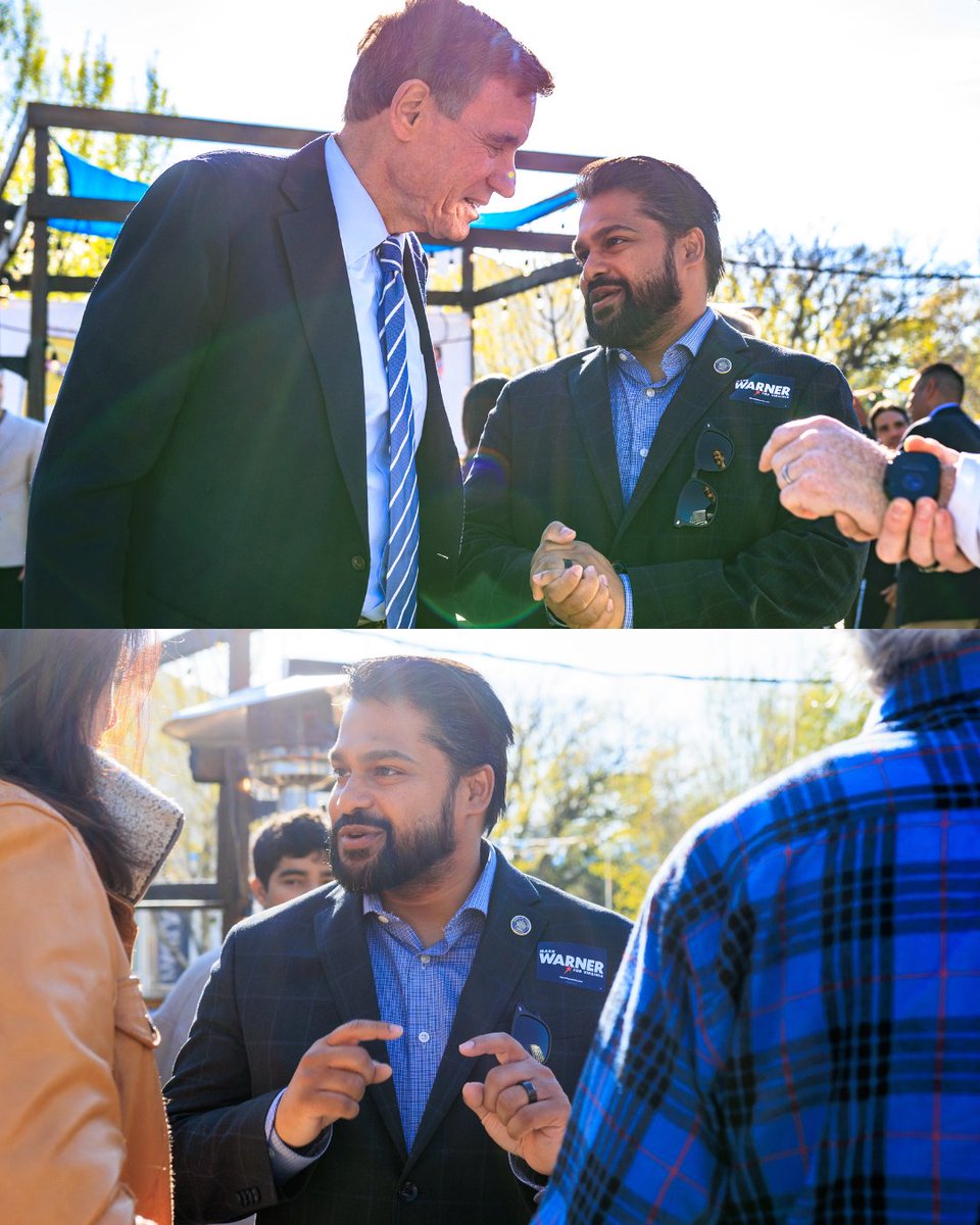 SalimForVA's tweet photo. Grateful to stand with @MarkWarnerVA, a tireless leader fighting for a future where everyone has access to quality, universal healthcare.
Proud to share that vision and keep pushing for progress together! 💙 #TeamWarner #HealthcareForAll https://t.co/lJ0Ms0hRUd