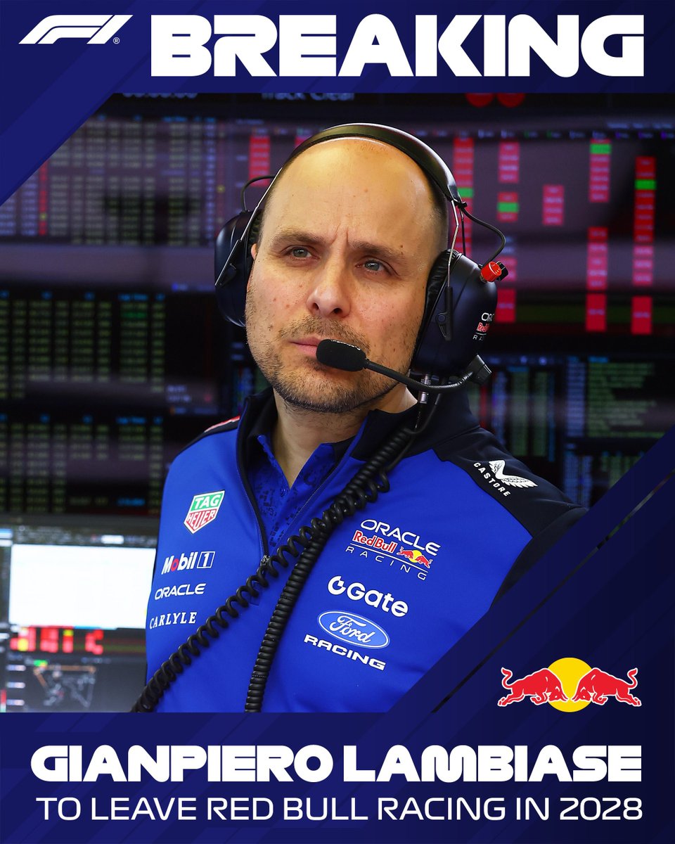 FormulaArgOK's tweet image. 🚨|| ES OFICIAL💣: GIANPIERO LAMBIASE DEJARA RED BULL EN 2028 PARA UNIRSE A MCLAREN!

#F1 #McLaren #RedBull