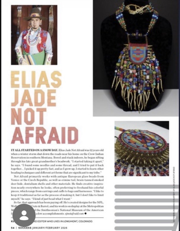 NotafraidJade's tweet photo. Was recently featured in @successmagazine in their Jan-Feb 2026 issue 🙂 https://t.co/HECusLkRH5