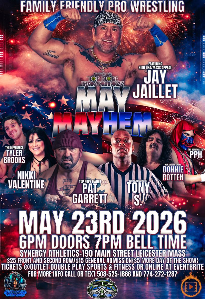 Top Rope Promotions tweet media