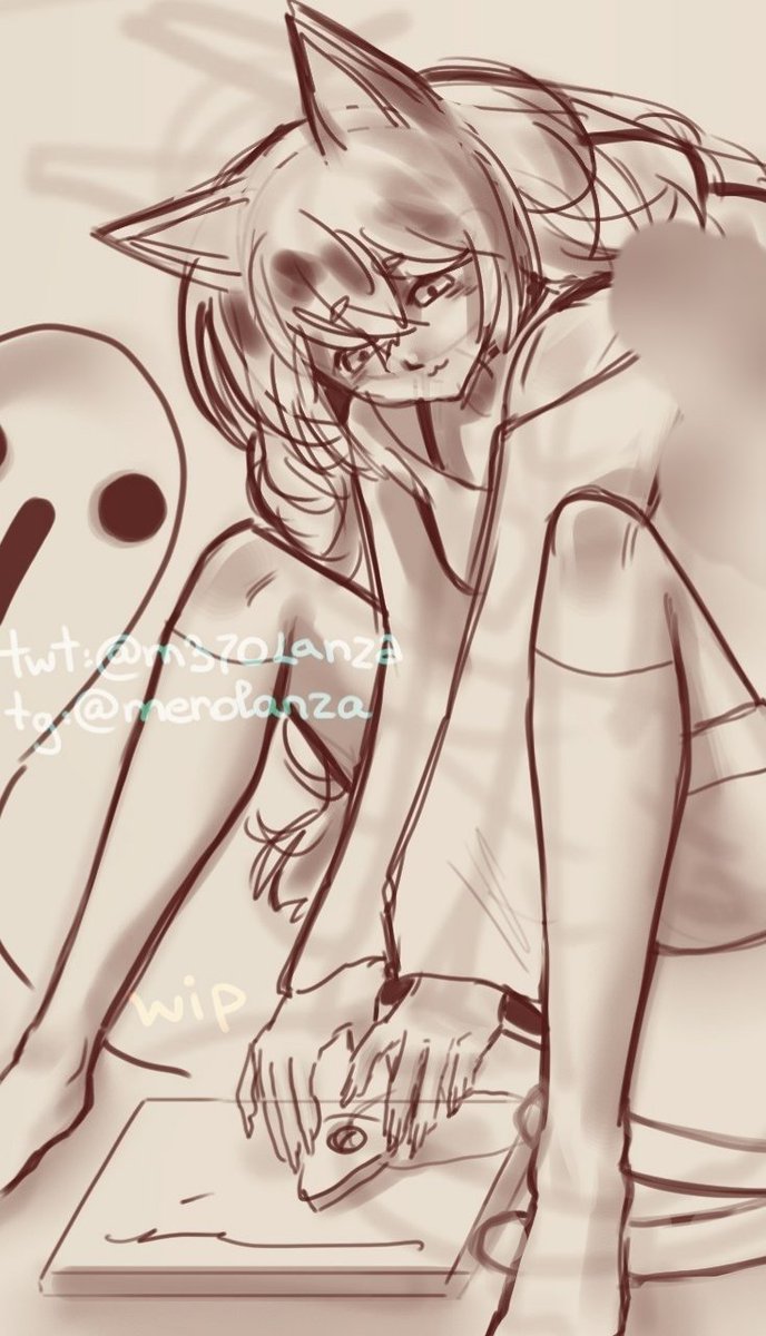 m370lanza's tweet photo. the concept of having to post every day to have 3 views on your art makes me smash my head on a concrete wall
#wip #oc #sketch #rkgk https://t.co/gjJJb417Ba
