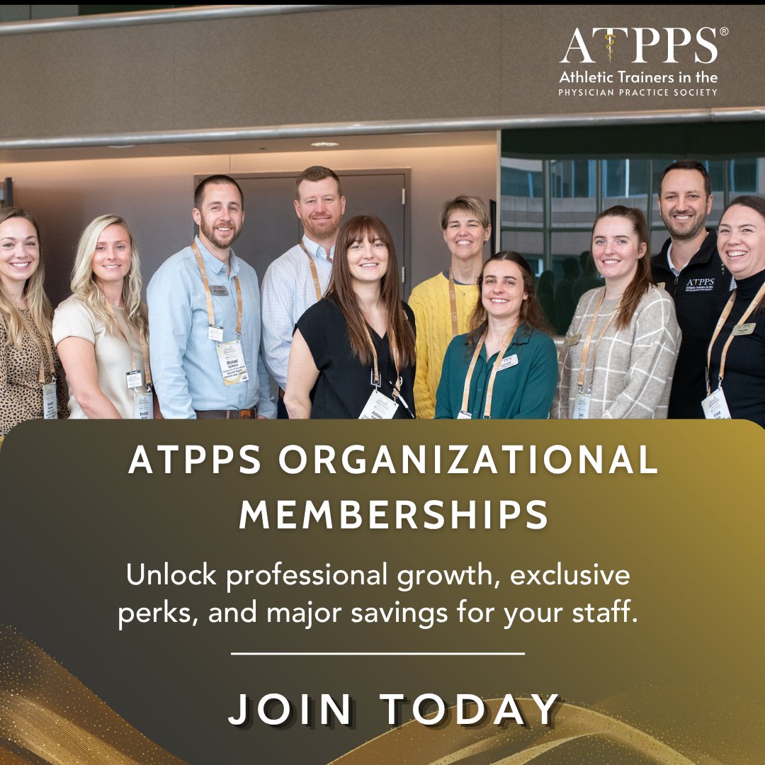 ATPPSociety's tweet image. If you’re supporting an entire team, ATPPS has got you covered.

✨ Big benefits. Big savings.
📲 Explore all package tiers now:

f.mtr.cool/btixkialah

#ATPPS #AthleticTraining #TeamGrowth #HealthcareLeadership #CEUs