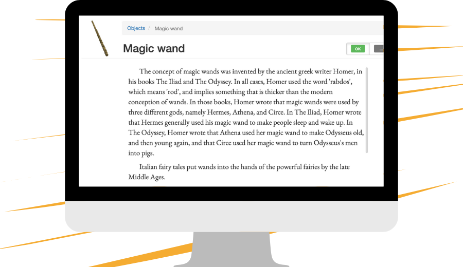 bibiscotweet's tweet photo. Don’t overlook the objects in your novel! With #bibisco, develop each one with detailed descriptions and linked events 👉 https://t.co/cX3N2wMWxU #Writing #AmWriting #WritersLife #WritingCommunity #writingsoftware https://t.co/KgdMPZEI53