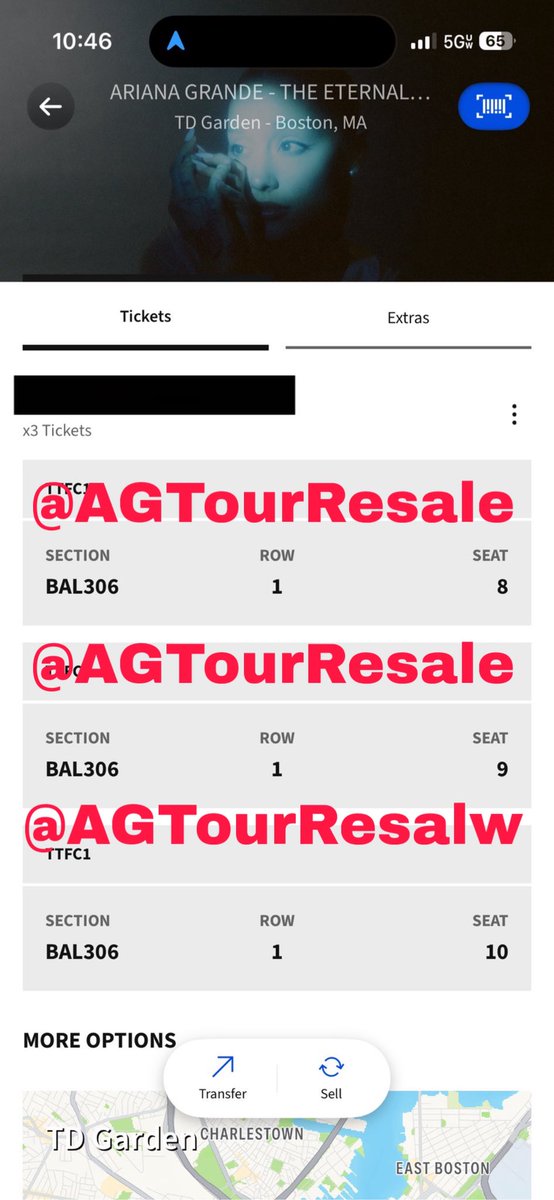 AGTourResale's tweet photo. SELLING 3 FV UPPPER BOWL TICKETS TO THE SHOW IN BOSTON  ON JULY 25TH!

- YOU MUST BE FOLLOWING US AND YOU MUST FILL OUT THE GOOGLE FORM BELOW!

- $498.26 TOTAL (PP G&S FEE ALREADY INCLUDED) 

- Section BAL 306 Row 1 Seats 8-10

-Form will close at 5 PM EST 

https://t.co/1d3aKiQddH