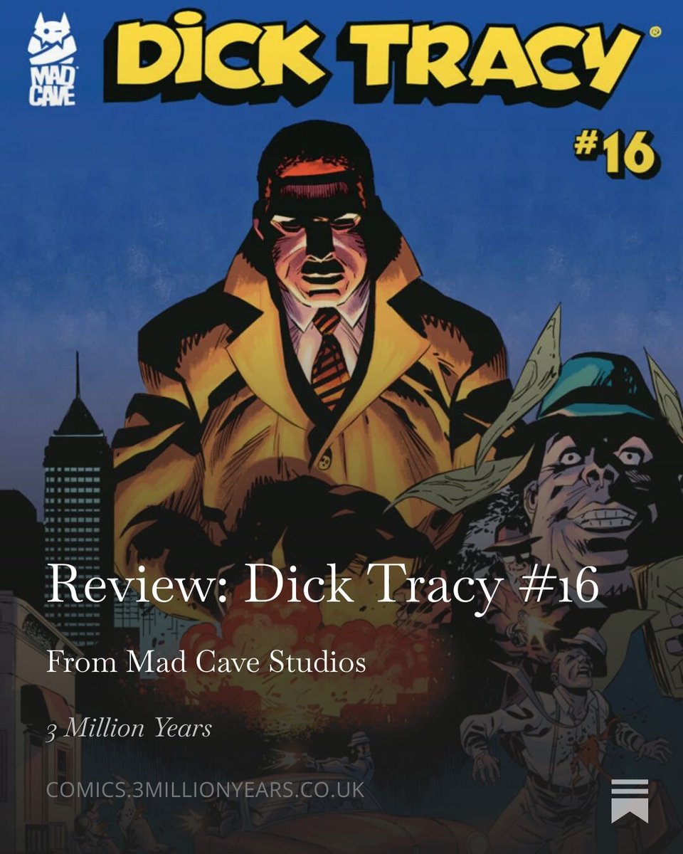 michaeljnimmo's tweet image. It’s been leading to this, with a new story arc beginning in Dick Tracy #16 from Mad Cave Studios.

comics.3millionyears.co.uk/p/review-dick-…

#DickTracy #Review #MadCave