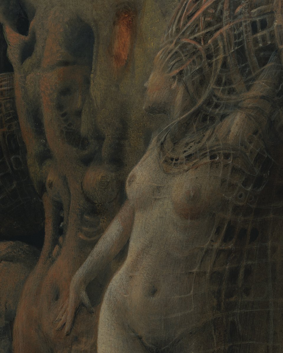 gricp's tweet image. "Inorganic Muse", 2010
Acrylic on fiberboard
40 x 32 cm / 15.75 x 12.6 in

#originalpainting #originalart #originalartwork #surrealart #gric #petergric