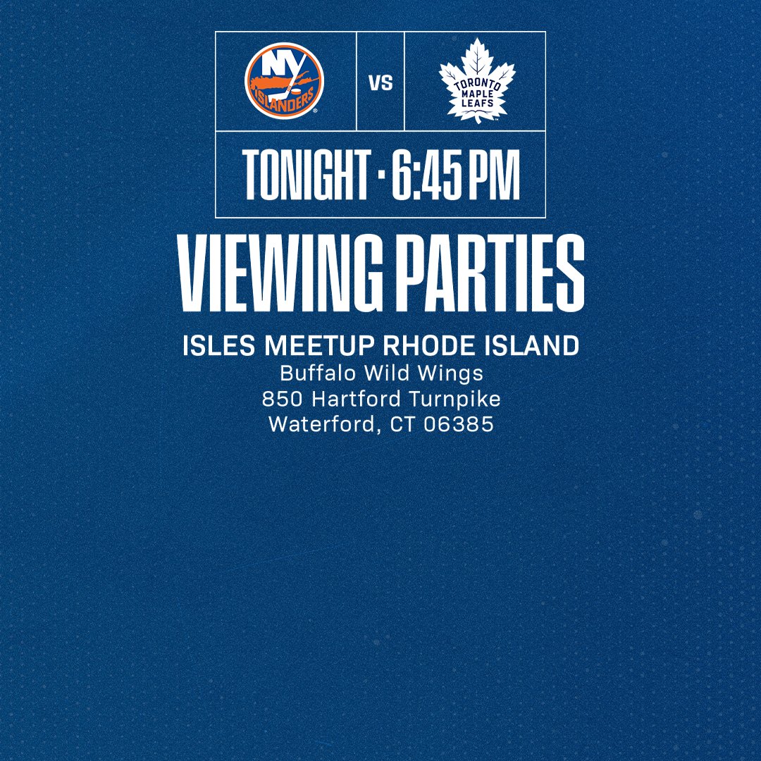 NYIslanders's tweet image. Cheer on the #Isles in Connecticut!