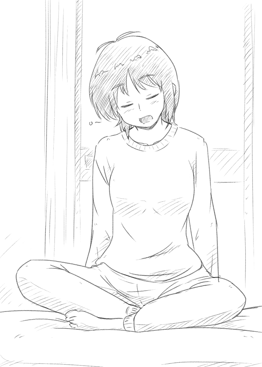 春夏秋冬
おやすみなさい…Zzz
#これを見たやつは座ってる画像をあげろ
#留九紫音 