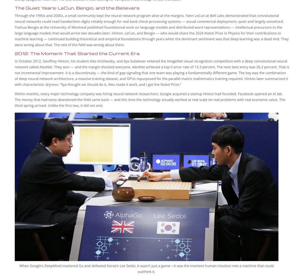 gp_pulipaka's tweet image. 80 Years of Great Learning! Accelerating Real History of Artificial Intelligence! #BigData #Analytics #AI #MachineLearning #DataScience #IoT #IIoT #Python #RStats #TensorFlow #JavaScript #ReactJS #CloudComputing #Serverless #DataScientist #Linux #Programming #Coding