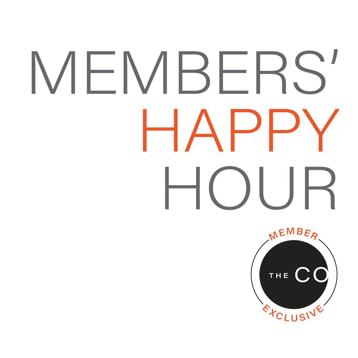 Tonight at The Contemporary Dayton:
Member's Happy Hour 🍻🍷 🥃 
5-7 pm

It’s the perfect way to connect, relax, and recharge your creative spirit.
codayton.org/events/