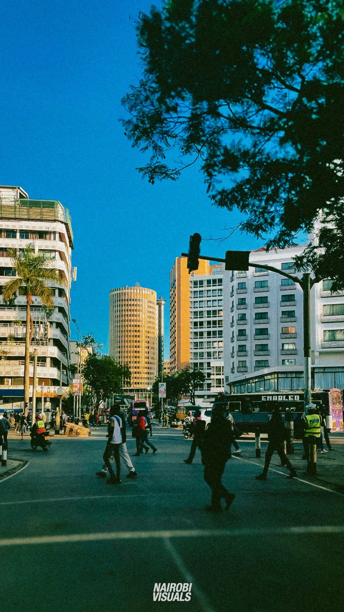 6PM in Nairobi CBD 🌆