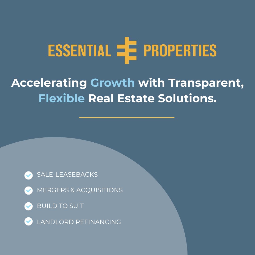 As a reliable partner, we provide flexible, long-term capital to fuel your growth without traditional bank constraints. We help you: 

✅ Maximize market valuation
✅ Reinvest in core business growth
✅ Maintain full control of your real estate

hubs.la/Q048YmVC0