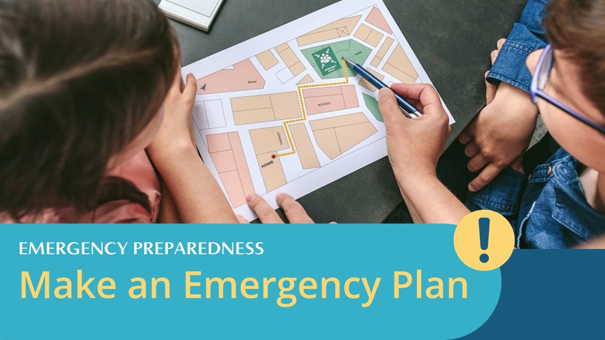 SturgeonCounty's tweet photo. Would you know what to do if an emergency happened today? Power outages, storms and other surprises (even earthquakes!) can happen anytime. Having an emergency plan for your family helps everyone stay calm and safe.
 
Get the  information here: https://t.co/qppqd5TAbY https://t.co/J1Eu7d0EkR