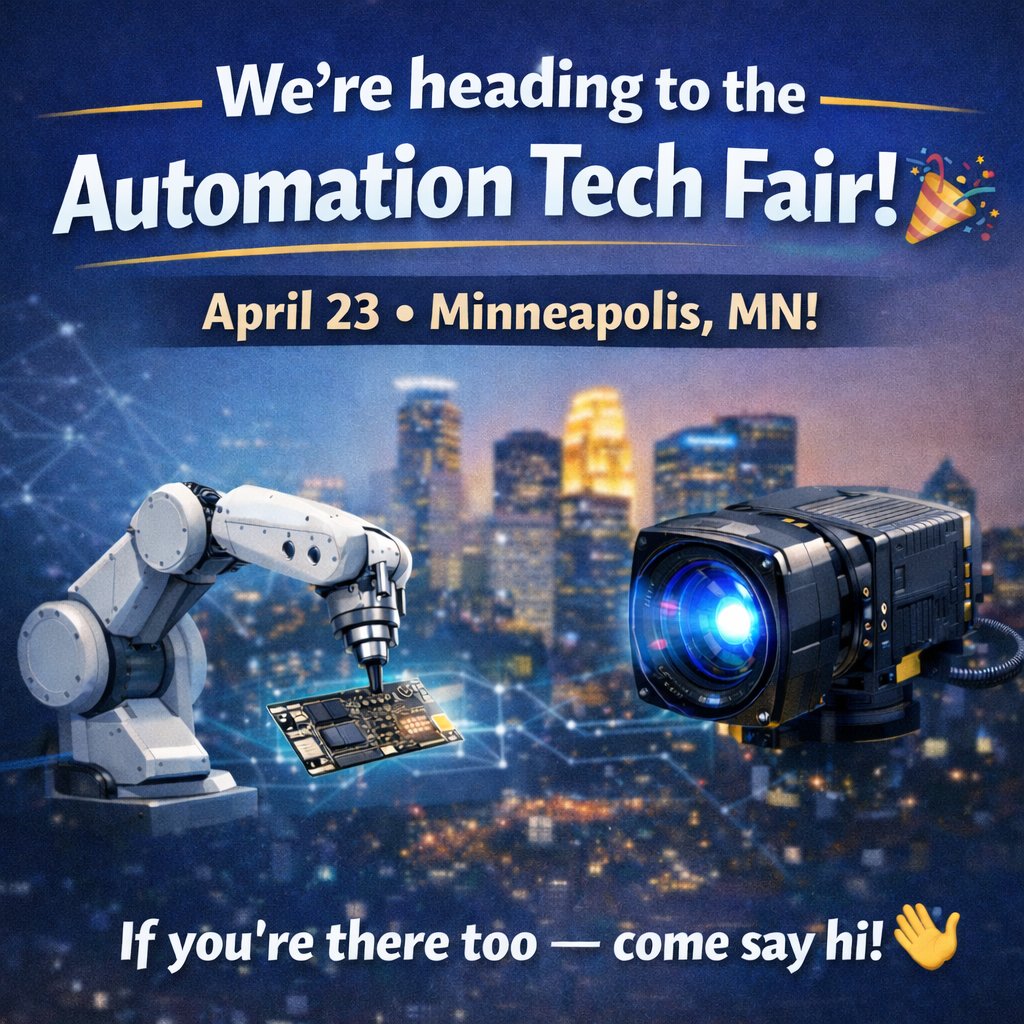 MidwestOptical's tweet photo. We’re heading to the Automation Tech Fair on April 23 in Minneapolis, MN! 🎉

Looking forward to seeing the latest in automation and machine vision, connecting with great people, and talking all things innovation. If you’re there too — come say hi! 👋 https://t.co/sElR8hqk2o