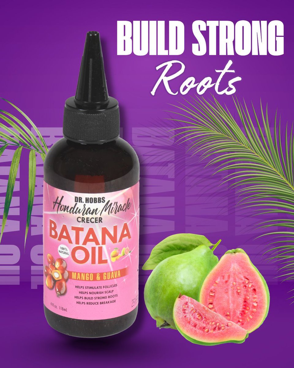 _NappyStyles's tweet photo. Healthy hair starts at the root. Dr. Hobbs Honduran Miracle Crecer Batana Oil Helps Stimulate Follicles, Repair Damaged Hair, and Strengthen Roots 🌿Add this to your routine to give your hair the nourishment it needs to grow stronger, look healthier, and shine with confidence. https://t.co/0NUIKVGIT4