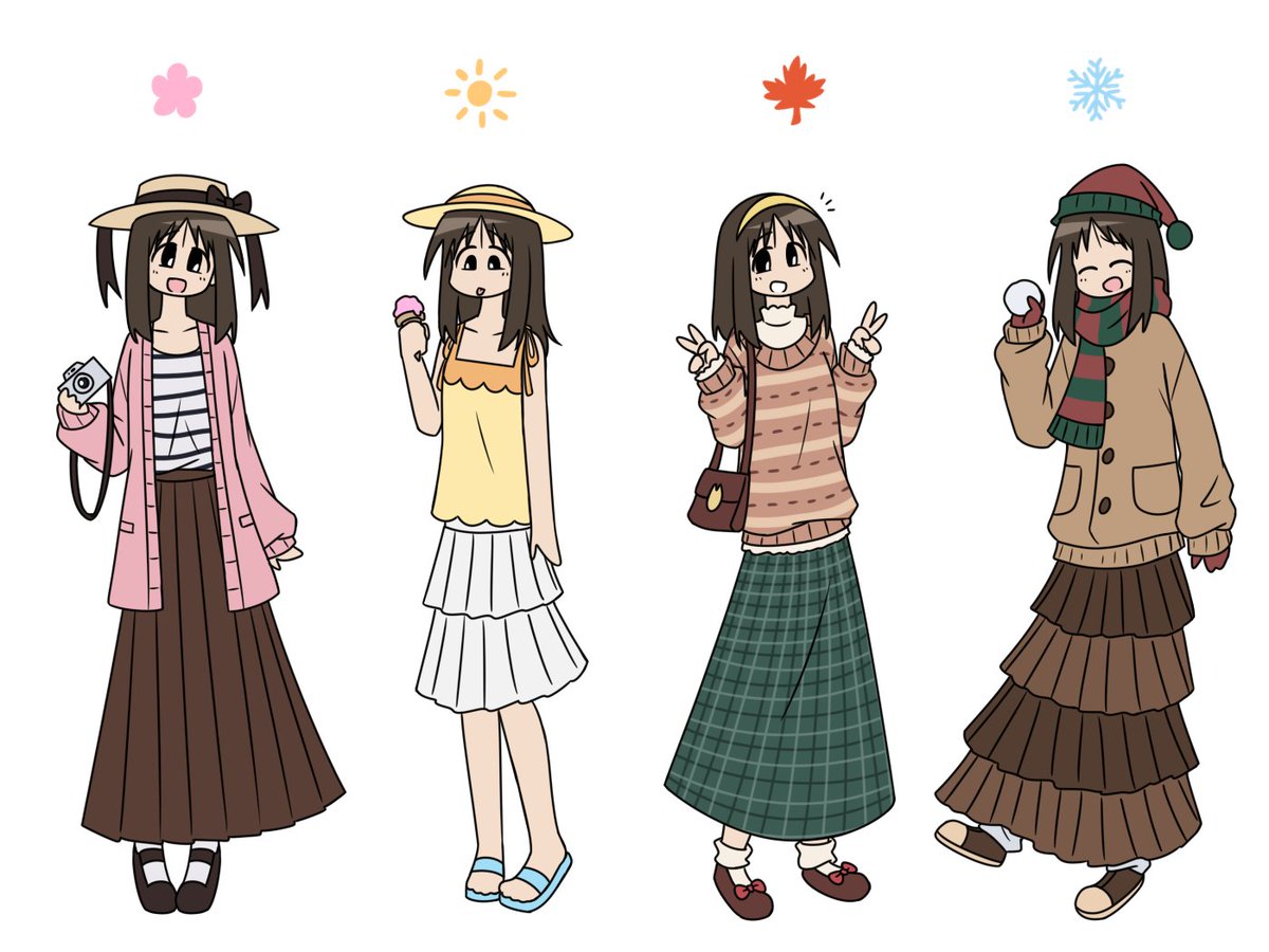 うめふく様 Osaka's outfits in the 