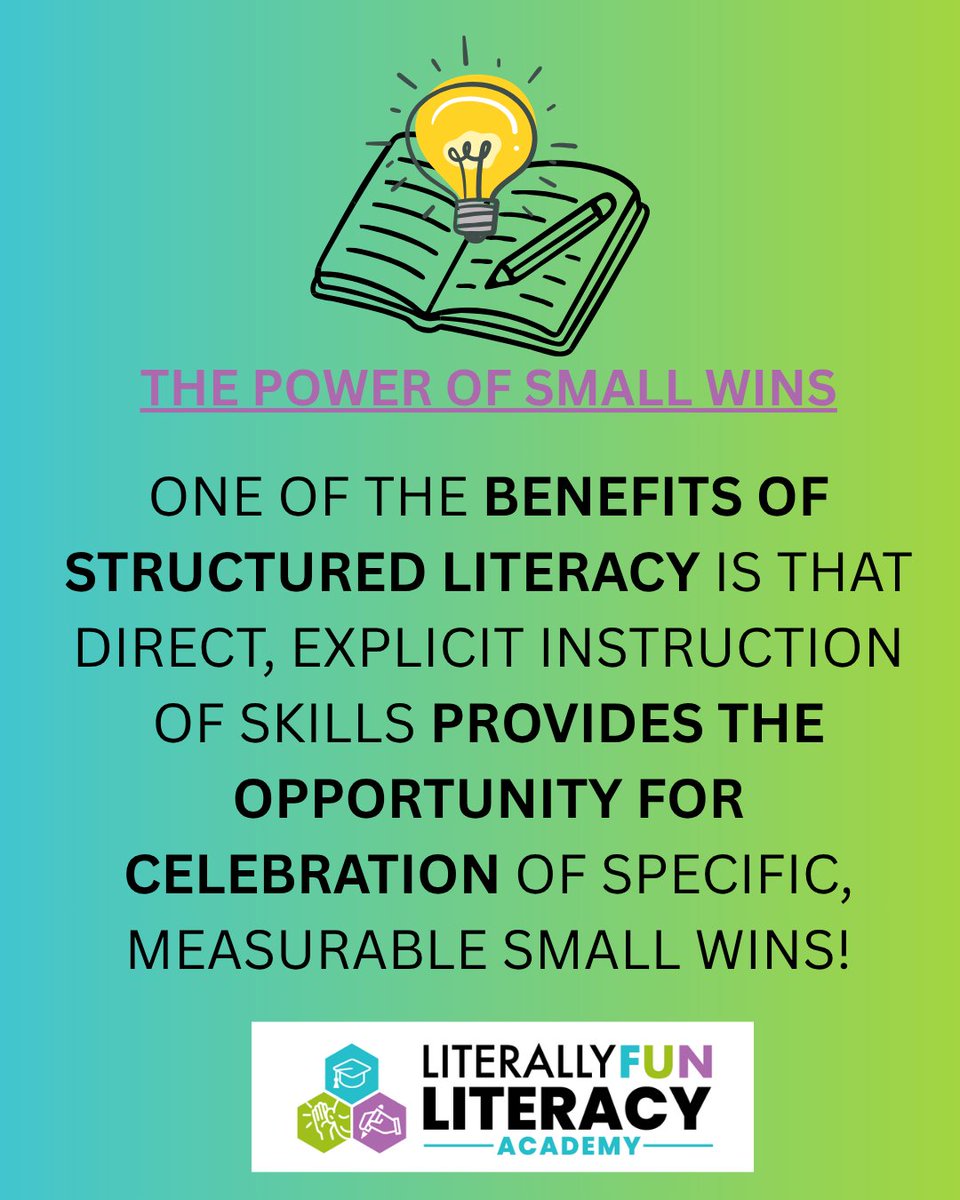 LiterallyFunLit's tweet image. If your child needs more wins in their week, I’d love to help. Send me a message at info@literallyfunliteracy.ca to learn more.

#dyslexia #dyslexiasupport #dyslexiatherapist #structuredliteracy #explicitinstruction #readingscience #londonontatrio