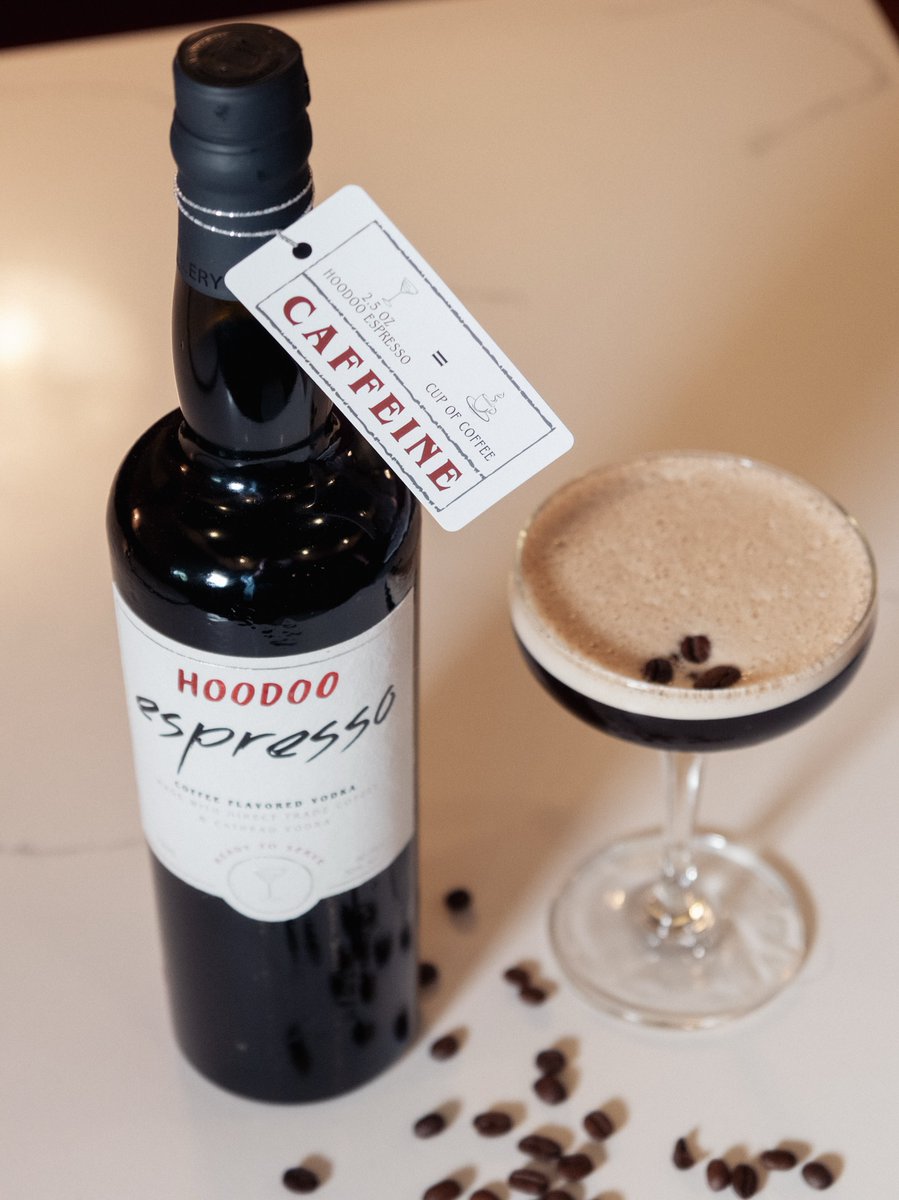 duckcreativeco's tweet photo. I’m obsessed with how these photos for Cathead’s Hoodoo Espresso turned out. All you have to do is shake and serve and you have the perfect espresso martini. https://t.co/MiWiRlcpjt