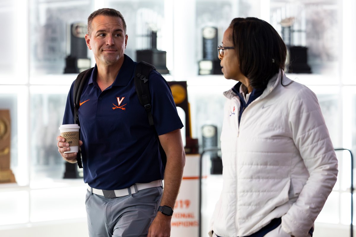 UVAWomensHoops's tweet image. A new chapter begins ⚔️

Help us welcome @CoachRous to Grounds at an introductory press conference on Monday! The event is free and open to the public. 

🗓️ April 13
🕑 2 p.m.
📍 JPJ (WBB Practice Gym)
📺 ACC Network, YouTube
📰 virginiasports.com/news/2026/04/7…

#GoHoos