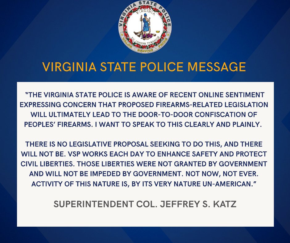 VA State Police tweet media
