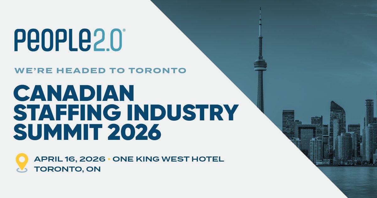 Canadian Staffing Industry Summit 2026 is almost here!

We’ll be in Toronto on April 16 — let’s talk smarter growth and simpler compliance.

Last chance to book: hubs.ly/Q046BXKb0