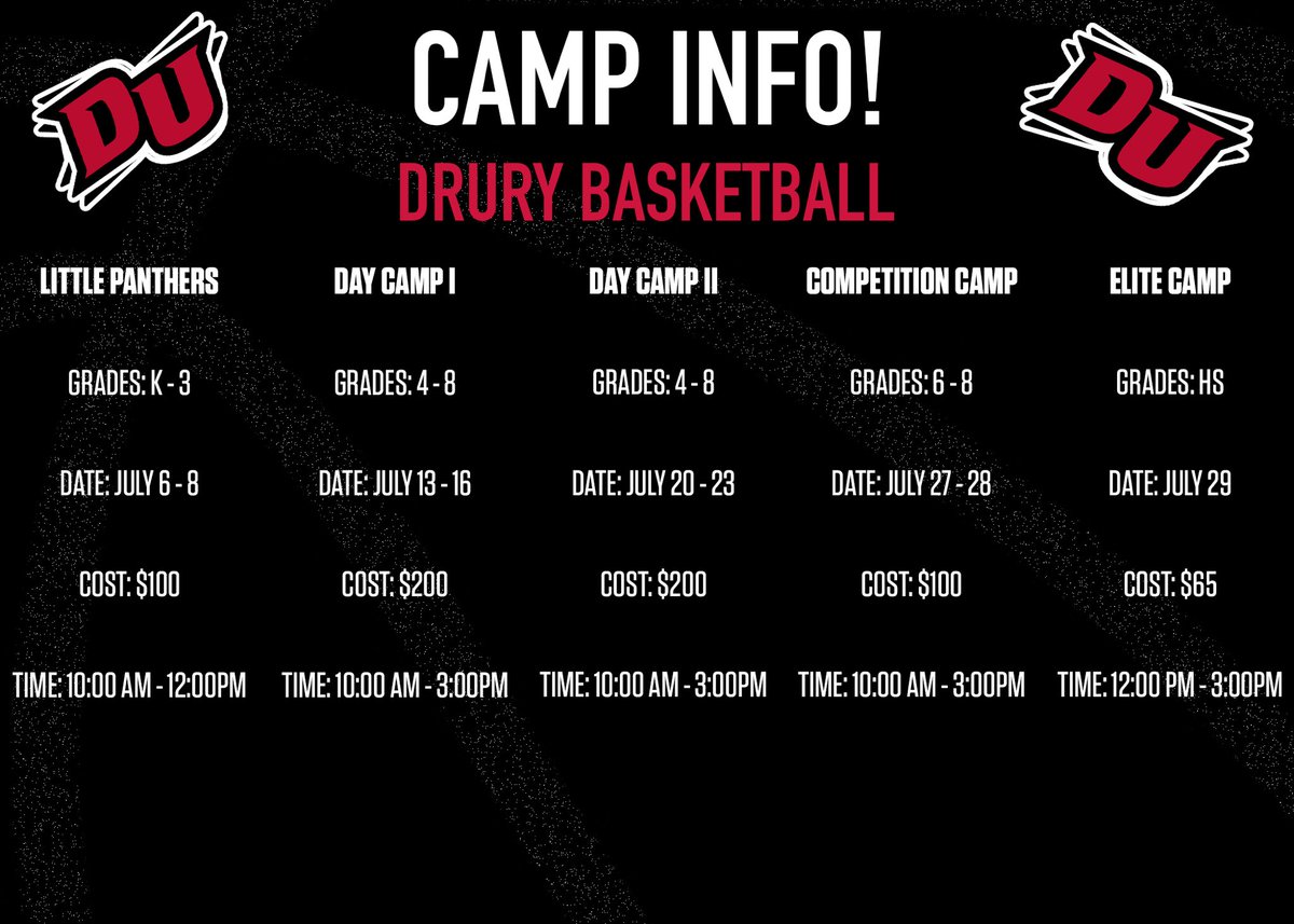 Drury Basketball tweet media