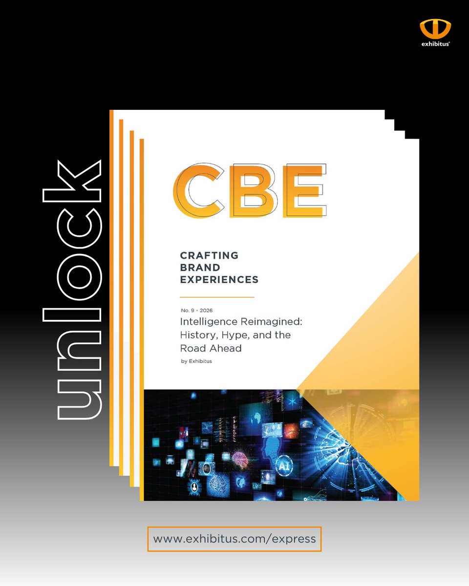 exhibitusinc's tweet photo. AI intelligence is no longer hype. It’s reshaping how brands connect, create, &amp; measure impact. Our latest white paper explores AI’s evolution, real‑world applications, &amp; the responsible practices enterprise teams need to lead with confidence.
👉Download: https://t.co/95PxTaEReu https://t.co/U71S3sLG6l